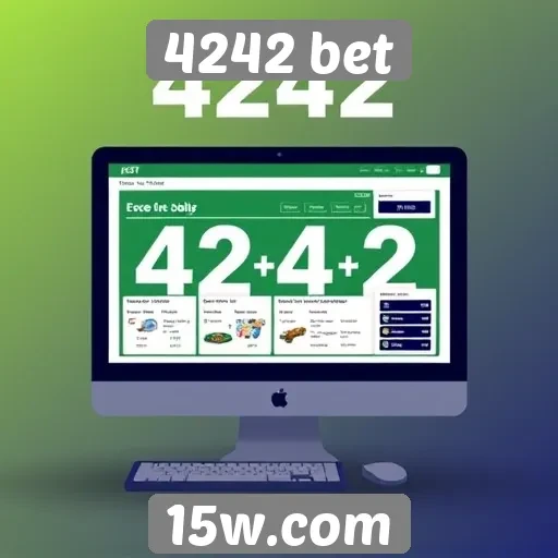 Análise das funcionalidades do site 4242 bet