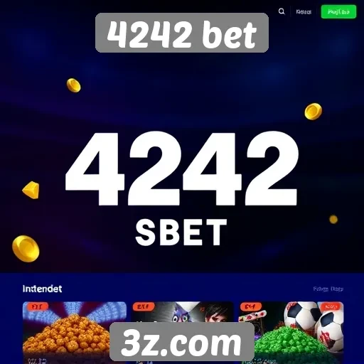 Experiência do usuário no site 4242 bet